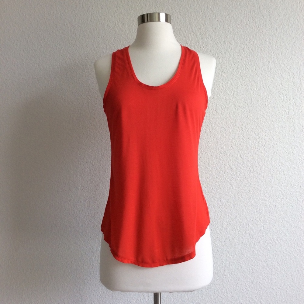 Club Monaco Red Racerback Tank